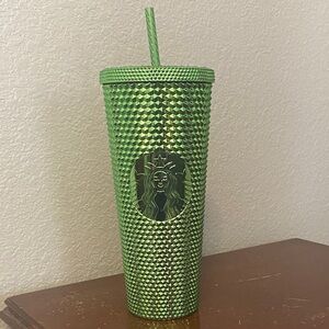 Starbucks Emerald Green Textured Tumbler